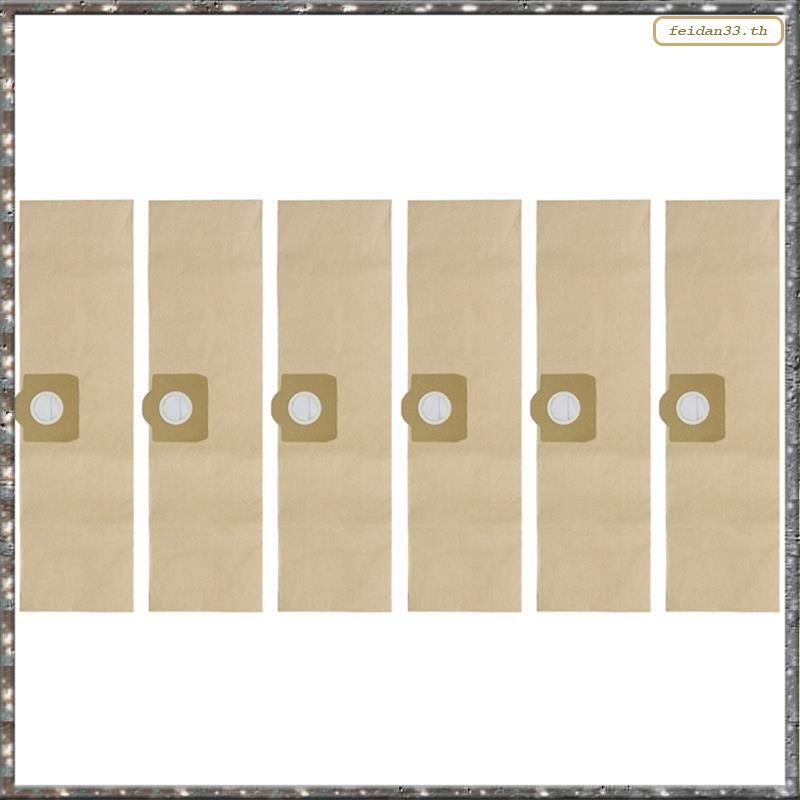 [LHY] ถุงเก็บฝุ่น 6 ชิ้นสําหรับ WD3/MV3/WV3/WV4/WD3200SE4002/A2200 เครื่องดูดฝุ่นถุงกระดาษเปลี่ยนอุป