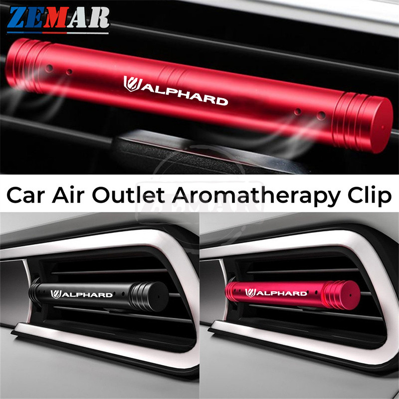 Toyota AlphardCar Air Outlet น้ําหอมคลิป Air Freshener Aromatherapy Stick สําหรับ Alphard 40 30 AH10 AH20 AH30 อุปกรณ์ตกแต่งภายในรถยนต์