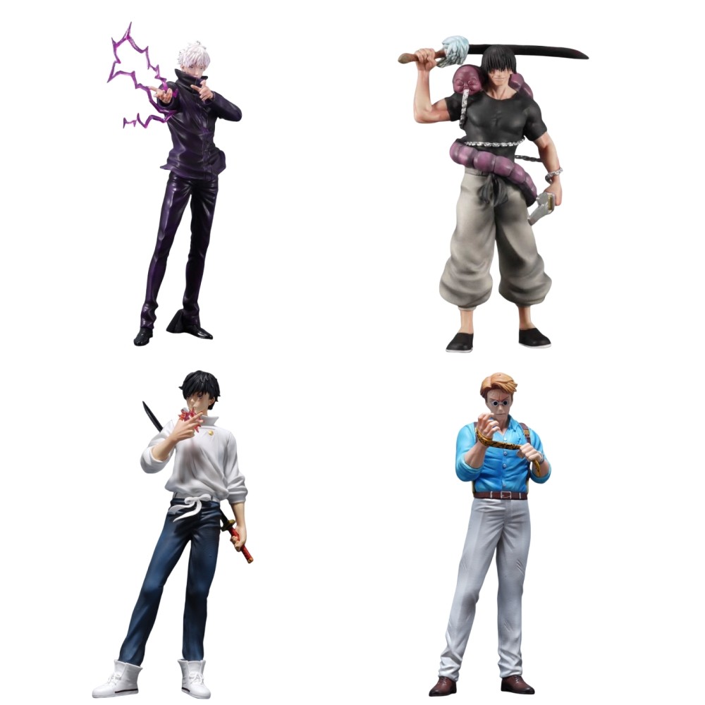 Jujutsu Kaisen Satoru Gojo Okkotsu Yuta Fushiguro Toji และ Nanami Kento อะนิเมะรูปปั้นคอลเลกชันรูปของเล่นของขวัญวันเกิด