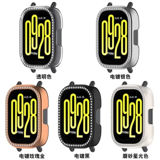Diamond Hollow Hard PC สำหรับ Xiaomi redmi Watch 5 4 3 Active Smart Watch Protector กันชน redmi Watch 5 Lite 5 Active อุปกรณ์เสริม