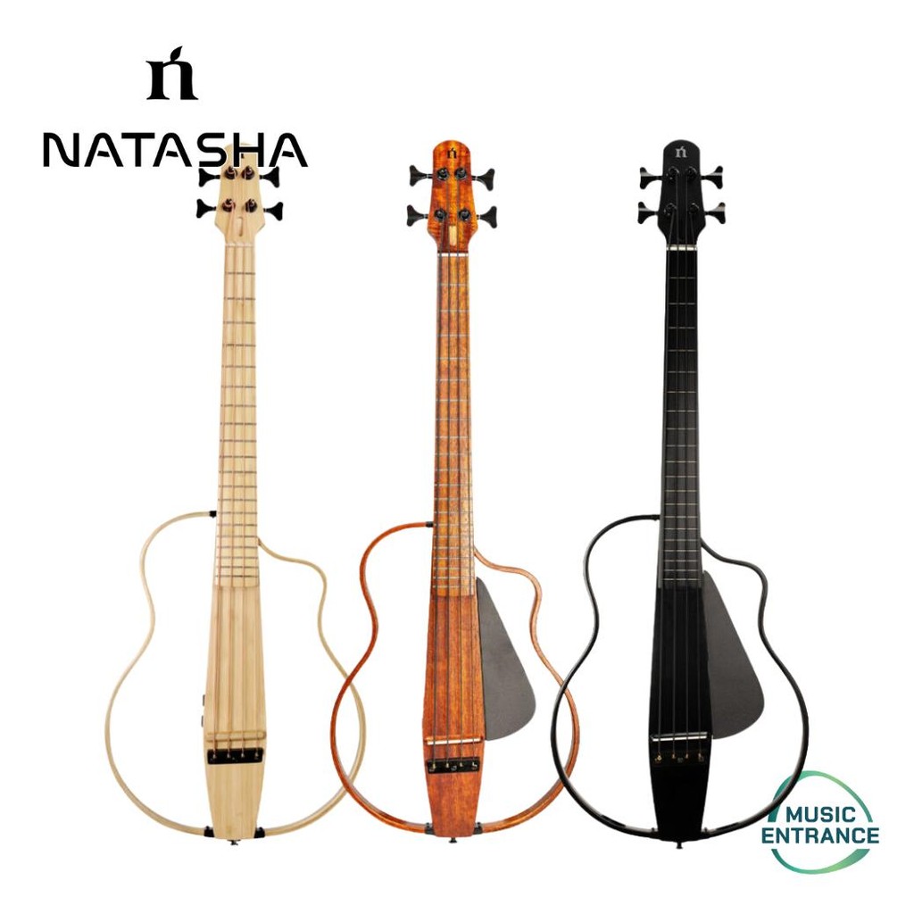 Natasha NBSG Silent Smart Guitar Bass กีตาร์ อัจฉริยะ ไซเลนท์กีตาร์ Silent Guitar
