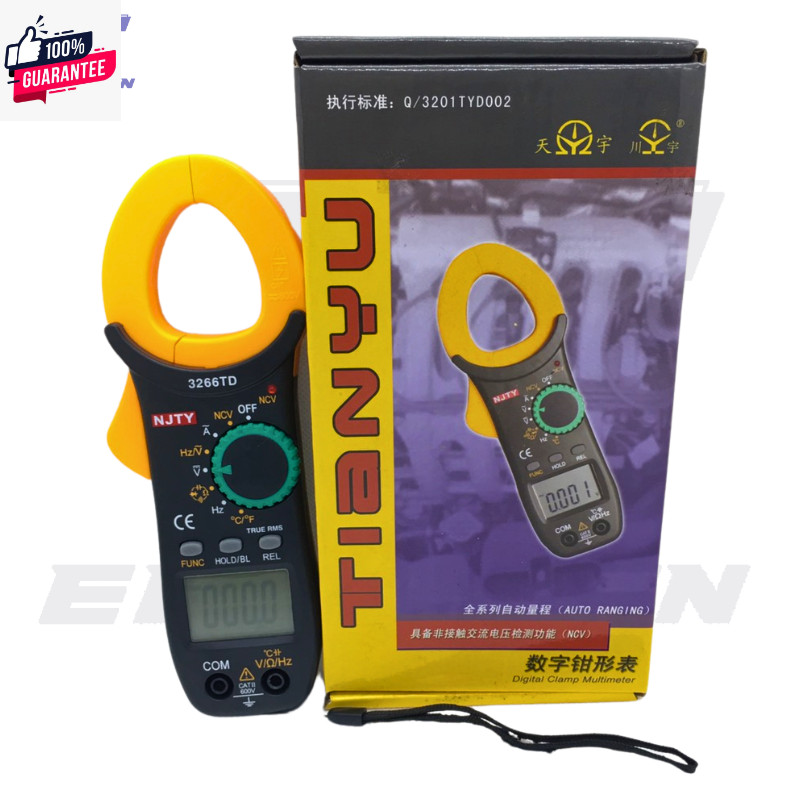 แคลมป์มิเตอร์ดิจิตอล รุ่น 3266TD