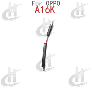 สําหรับ OPPO A16K A16E ปุ่มด้านข้างปรับระดับเสียงปุ่ม Flex Cable Keys ปุ่มปิดระดับเสียงขึ้นและลงด้านข้างอะไหล่ทดแทน