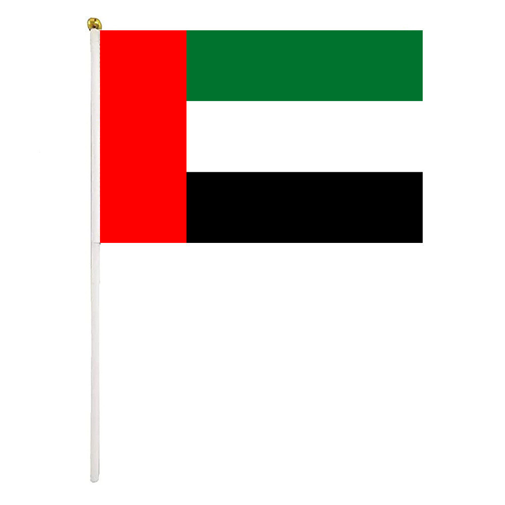 UAE ธงธงชาติของสหรัฐอาหรับเอมิเรตส์ธงของการตกแต่งงานปาร์ตี้โลก
