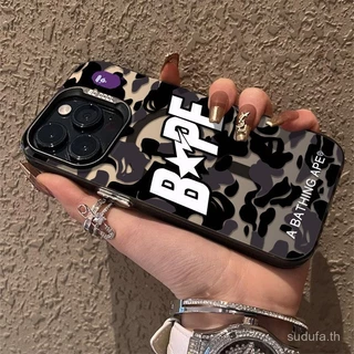 เคสโทรศัพท์มือถือลายพรางยอดนิยมป้ายภาษาอังกฤษเคสกันกระแทกสำหรับ iPhone 13PROMAX 14PROMAX 15PROMAX 13 14 15 15 16 PRO MAX XR x XS 11 PROMAX 14PLUS