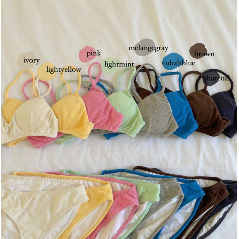 Gwenny M-XL บิกินี่แคนดี้เกาหลีเซ็กซี่ชุดว่ายน้ําวันหยุดผู้หญิงน่ารัก