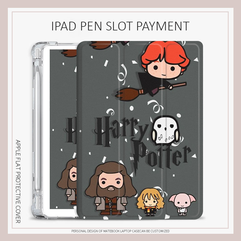 เคส Harry Potter Graffiti iPad pro11 2024 pro12.9 pro13 2022 เคส iPad air4/5/6 mini6/7 10.2 gen7/8/9