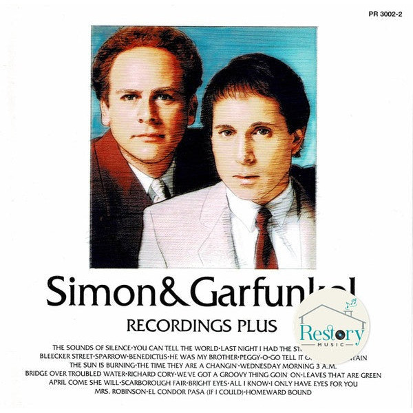 ซีดี Simon & Garfunkel - Recording Plus (CD) (VG+)