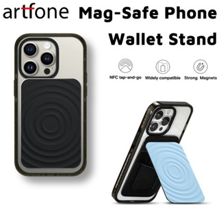 Magnetic Snap on phone Stand & Wallet,NFC support card holde…