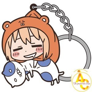 พวงกุญแจ Himouto! Umaru-chan Pinched Anime Umaru Together พร้อมอุปกรณ์เสริมตกแต่งกระเป๋าเป้สะพายหลัง