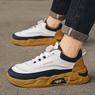 HAPPY Sepatu OPP France Sepatu Sneakers Pria Dewasa Terbaru Tali Putar Size 39-44 Bisa COD
