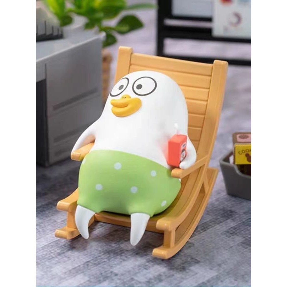 P POPMART Little Liu Duck Ordinary Worker Series เครื่องประดับรูป