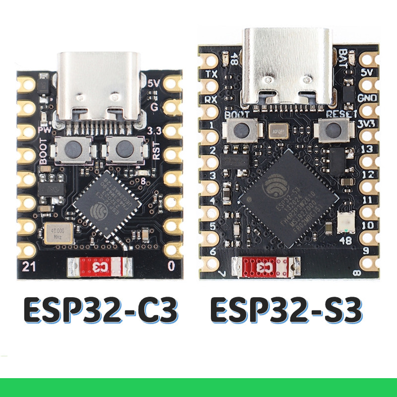 ENGLAB★ บอร์ดพัฒนาซูเปอร์มินิ ESP32 S3, ESP32 S3 C3