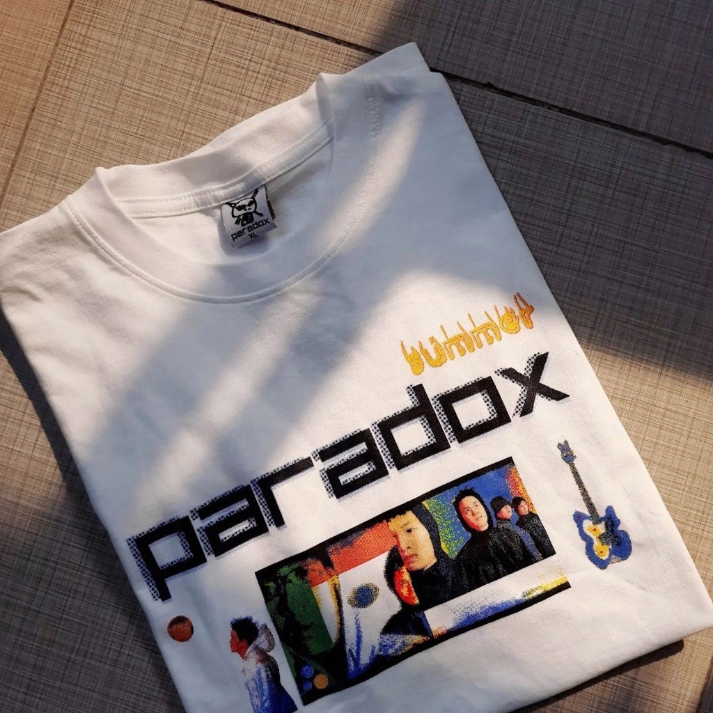 🤟✨ พร้อมส่ง PARADOX 🧡 PARADOX​ Summer world tour 2000 Artwork Album Print T- Shirt