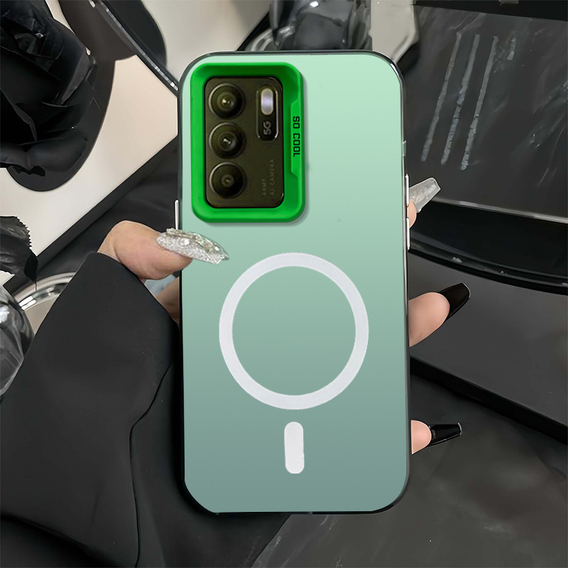ปลอกoppo Reno 6 4g OPPO a16 OPPO Reno6 5Gเคสโทรศัพท์เคสแข็งTPUเคสโทรศัพท์แบบแข็งเคสกันกระแทกดีไซน์ใหม่ความงามไร้สายแม่เหล็กCYBSWX01