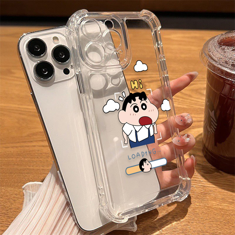 หรูหราเสี่ยวซินนิ่มกันกระแทกเคสโทรศัพท์ for iphone 11 เคสไอโฟน 13 14 15 12 XR 7 8 6 Plus X XS 15 16 Pro MAX