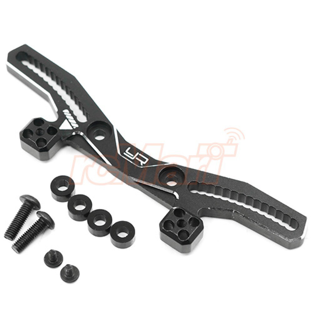 Yeah racing YKYD-003BK ALUMINUM LOW PROFILE HIGH ADJUSTABILITY FRONT SHOCK TOWER FOR YOKOMO YD2 YD2S