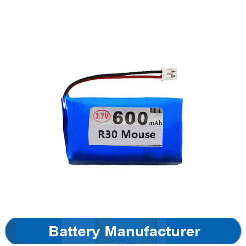 Original Replaces 600mAh Battery For A4-Tech R30 Bloody Hand Ghost Blood Wireless Bluetooth Game Mou