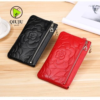 กระเป๋าถือหนังวัว ชิวจู กระเป๋าคลัทช์หรูหราทรงยาวหนังมีสไตล์…