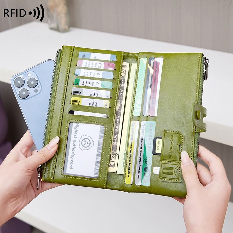 Wallet Wallet 2024 new RFID retro oilhhdan52.my20241219