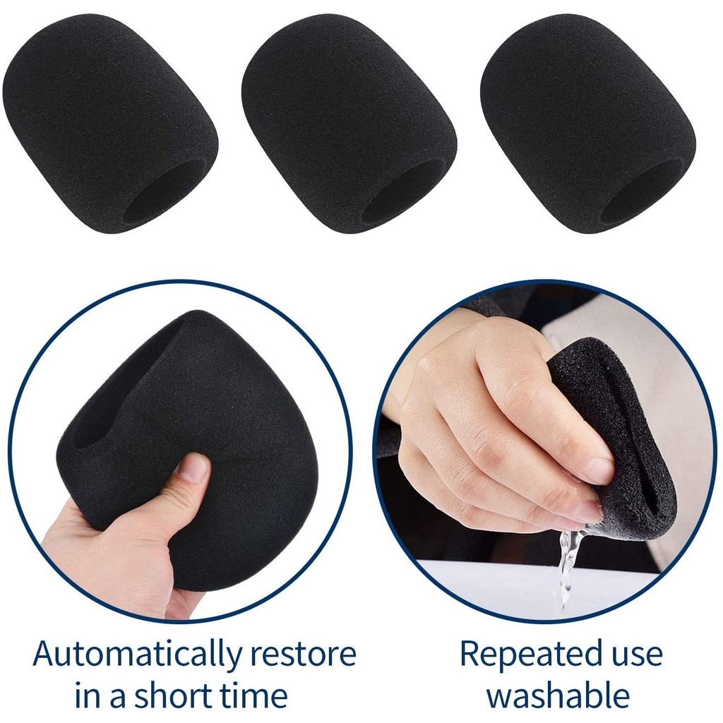 BUYBUYTECH (1 ชิ้น) ฟองน้ำไมค์โครโฟน Mic Sponge Foam รูปที่ 4
