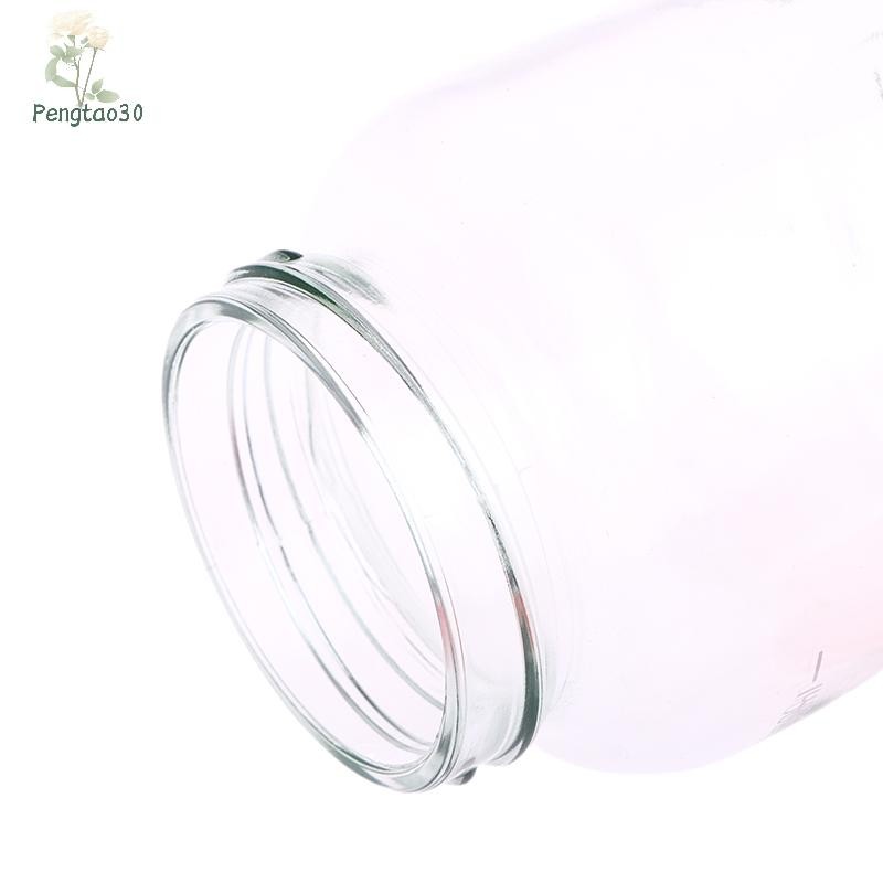 [Eao] ขวดน้ําแก้วขนาดเล็ก 300 มล. มินิกาแฟน้ําผลไม้ถ้วยชานมพร้อมขนาดพกพาสําหรับเด็กนํากลับมาใช้ใหม่ดื่ม [TH]