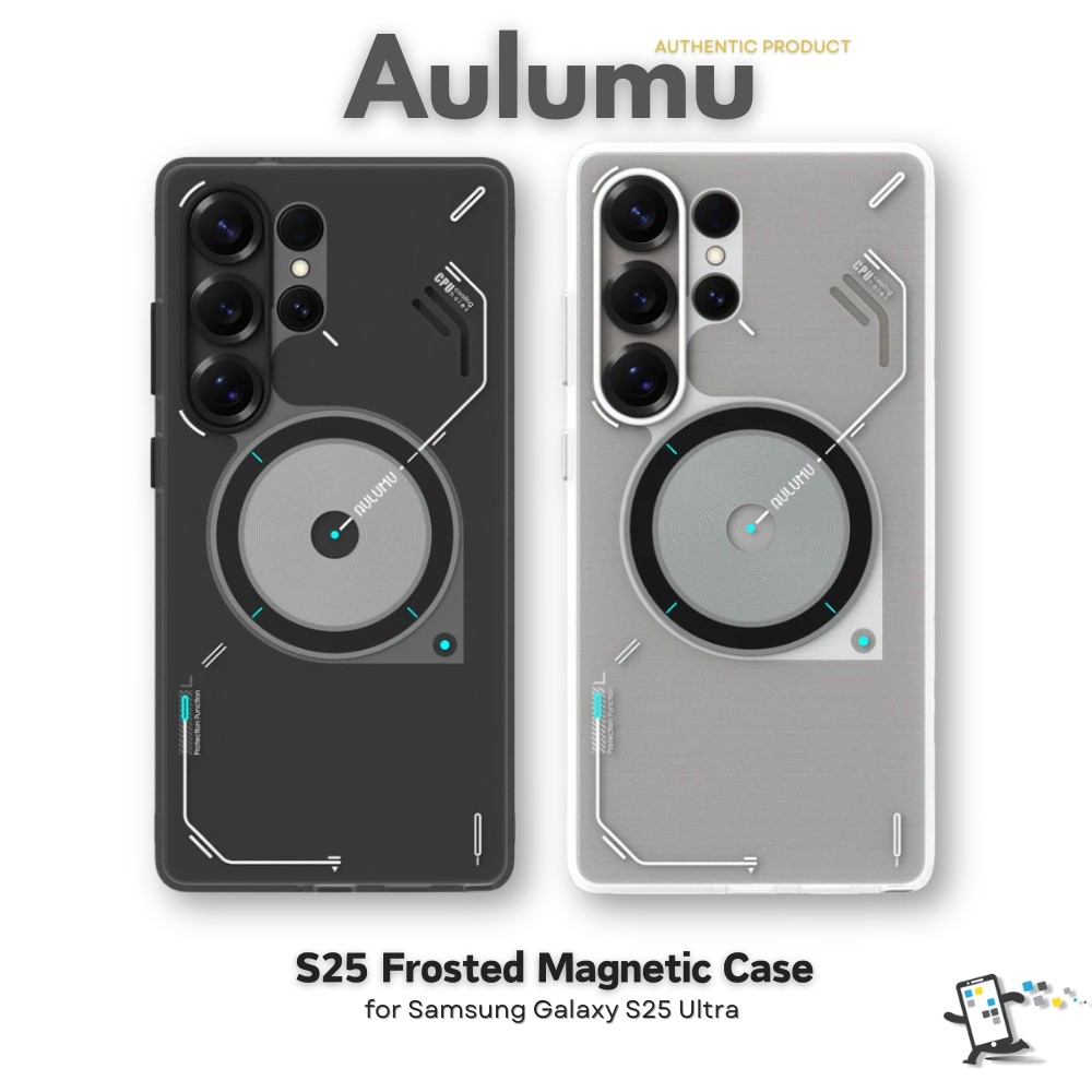 Aulumu S25 Frosted Magnetic Case เคสสำหรับ Samsung Galaxy S25 Ultra