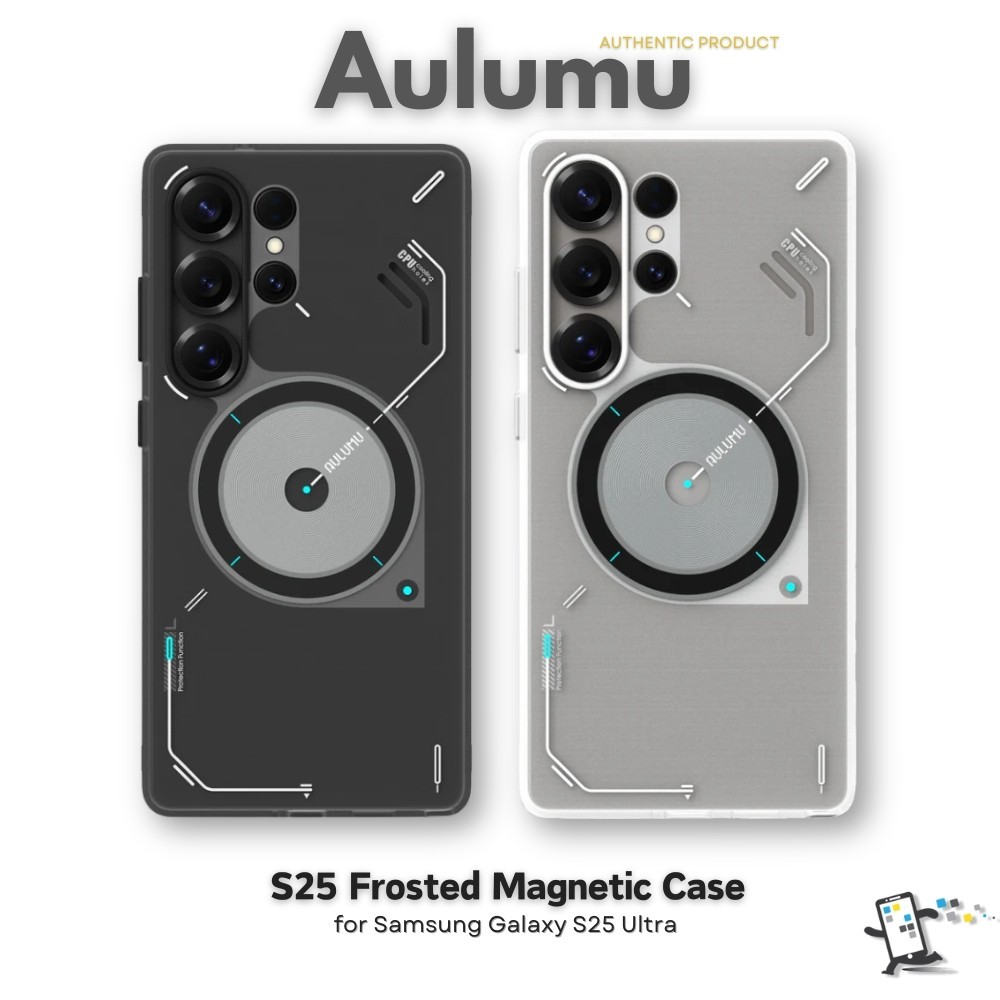 Aulumu S25 Frosted Magnetic Case เคสสำหรับ Samsung Galaxy S25 Ultra