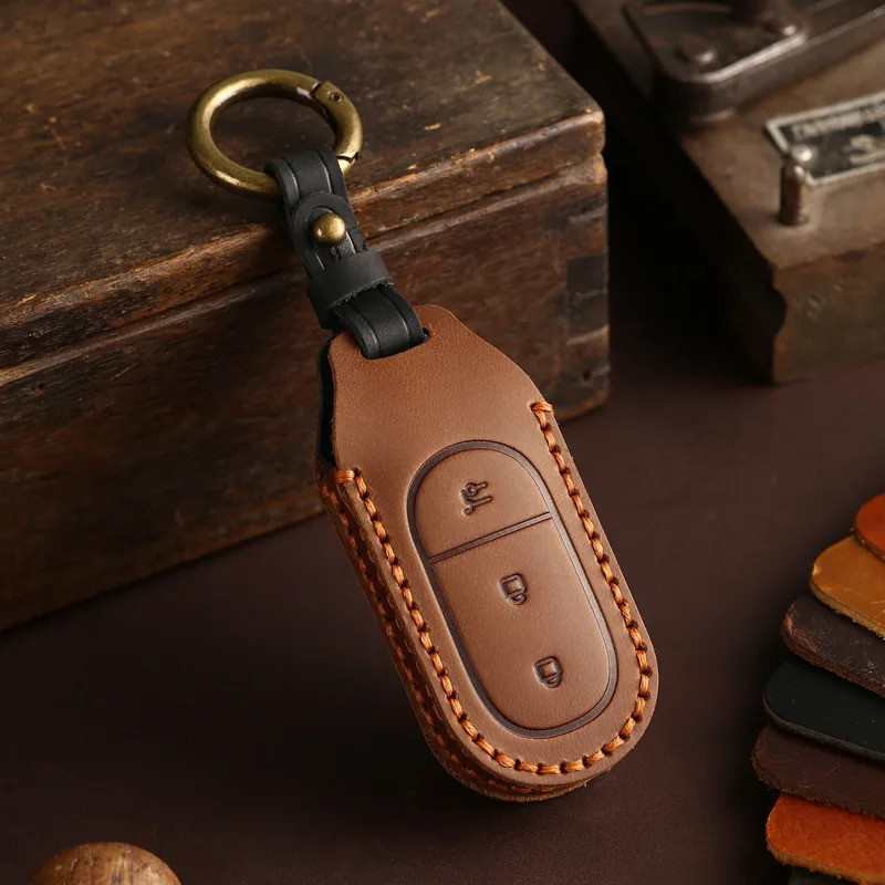 Car Key Cover Case Keyring Protective For Leading Ideal One Li Auto L9 Fob Protector Keychain