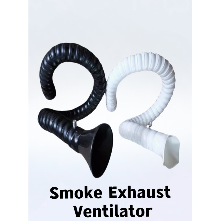 50 มม.75 มม.PM ยืดหยุ่นควันไอเสีย Ventilator ท่อสําหรับบัดกรีควัน Extractor เชื่อม Fume แขนสแควร์รอบ Hood