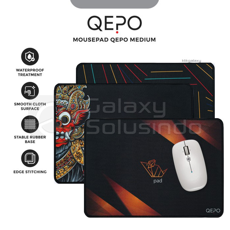 QEPO Medium Mousepad - M1 MOUSE M2 LINES M3 BARONG