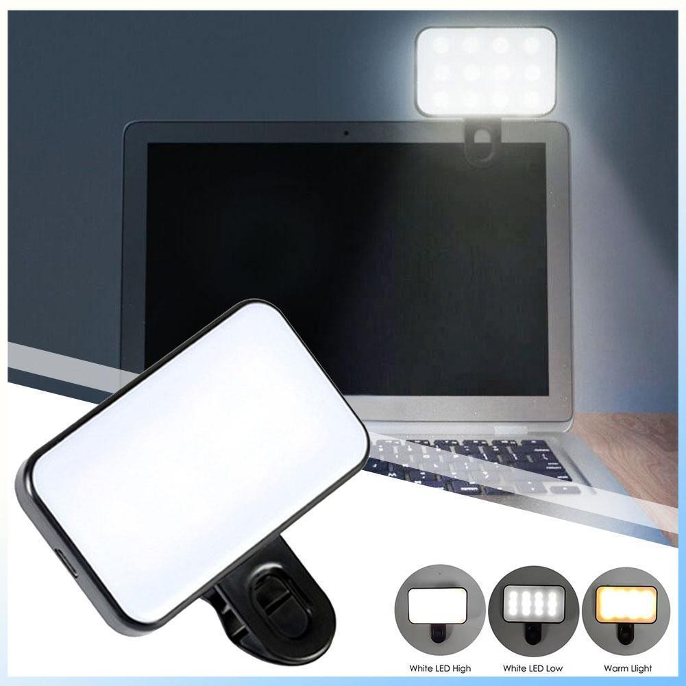 YTL ไฟหนีบโทรศัพท์ ปรับระดับได้ ไฟ LED สำหรับโทรศัพท์แล็ปท็อปและแท็บเล็ตคอมพิวเตอร์แสงไฟโทรศัพท์สำหรับ
