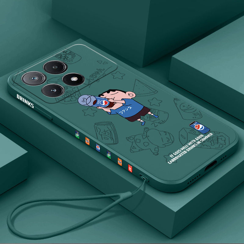 เคส For Xiaomi POCO F6 Pro 5G POCO F5 Pro F4 F3 M6 M3 M4 Pro Redmi K60 Pro 5G tpu soft-shell ซิลิโคนคู่เคสโทรศัพท์ KCXX