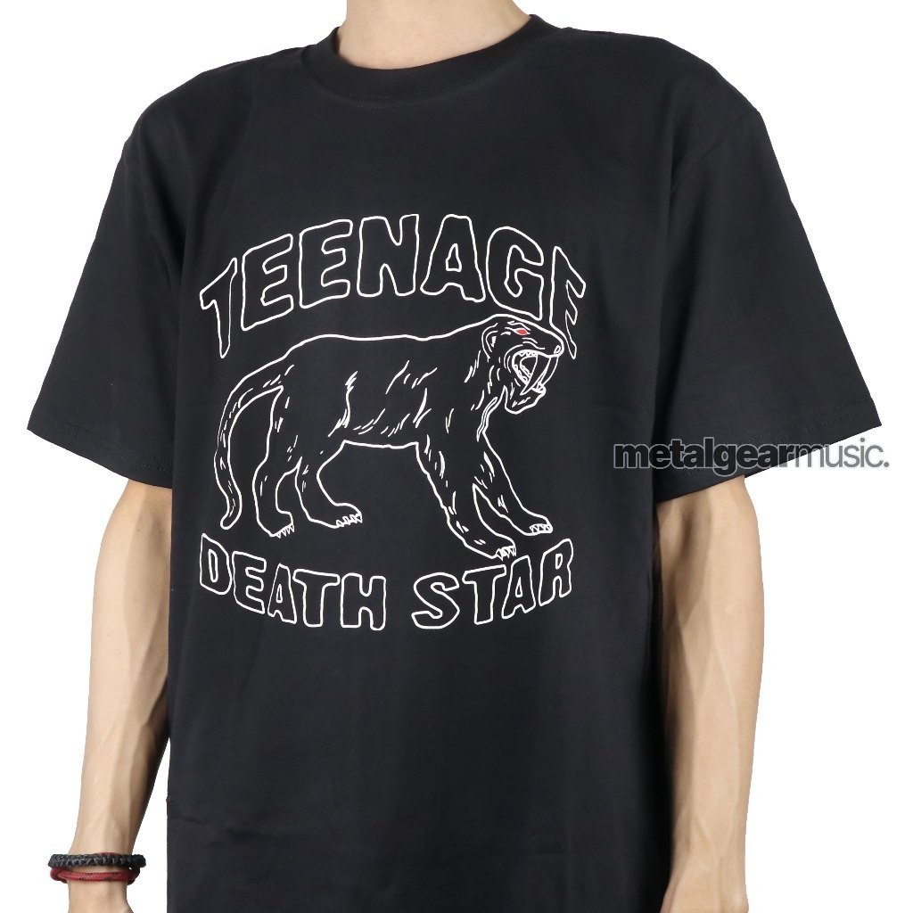 Distro เสื้อยืดผู้ชายผ้าฝ้าย 100% Metalgear เพลง Original วัยรุ่น Death Star - 21St Century Boy Tshi