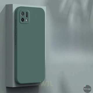 เคส OPPO A16K เคสนิ่มโทรศัพท์มือถือซิลิโคนสีลูกกวาดเรียบง่าย YT