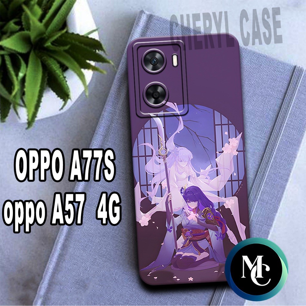 CC15/ ยืดหยุ่นยาง softcase สําหรับ OPPO A77S และ A57 4G/GAME Motif/OPPO A77S กรณี/OPPO A77S ปลอก/OPP