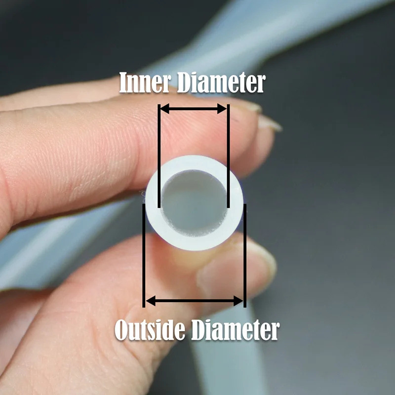 1/5 Meter Silicone Hose High Temperature Nontoxic Food Grade Clear Transparent Pipe 2 5 6 7 8 10 for Faucet Aquarium Garden Tube - รูปที่ 3