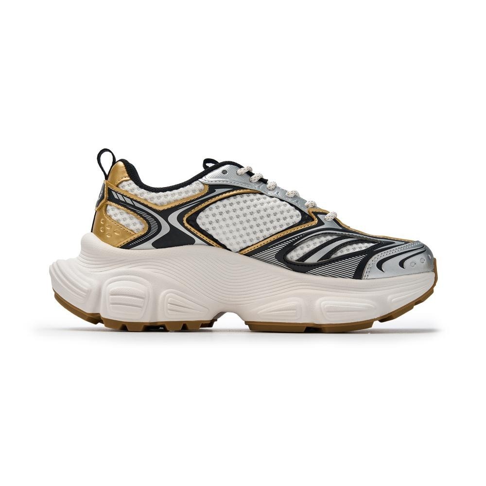MLB รองเท้าผ้าใบ ยูนิเซ็กส์ Unisex Winner Chunky รุ่น 3ASHWD15N 50GOL สีทองอ่อน