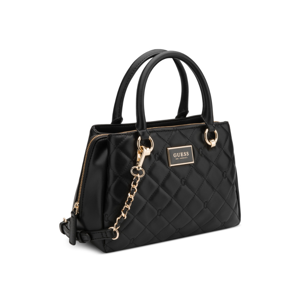 Guess กระเป๋า รุ่น VG959606 GWYN SATCHEL สีดำ
