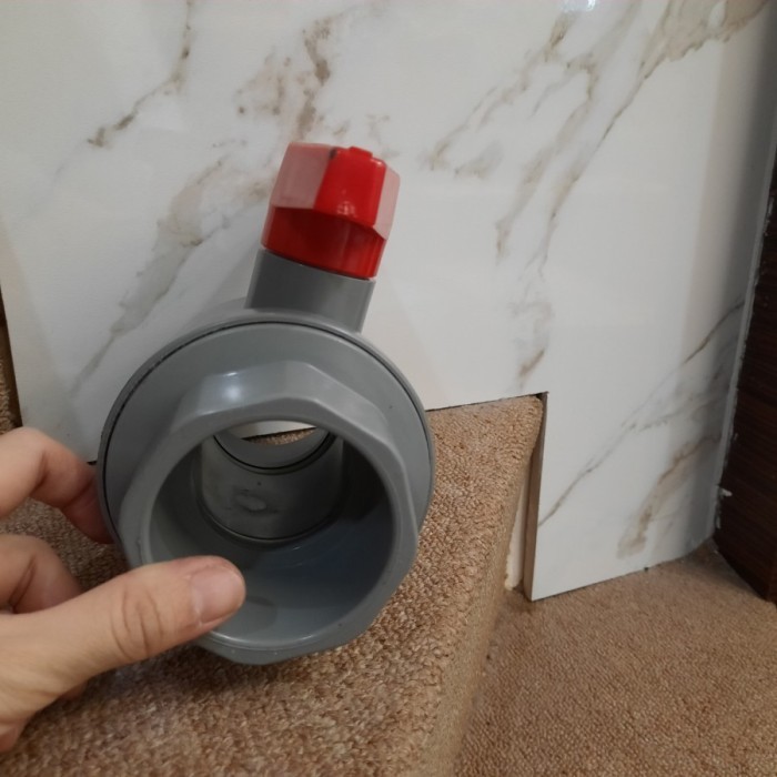 อุปกรณ์ก๊อกน้ํา - BallValve 2 นิ้ว Stop Valve 2" / Ball Valve 2" King Da Jeng (KDJ) PVC