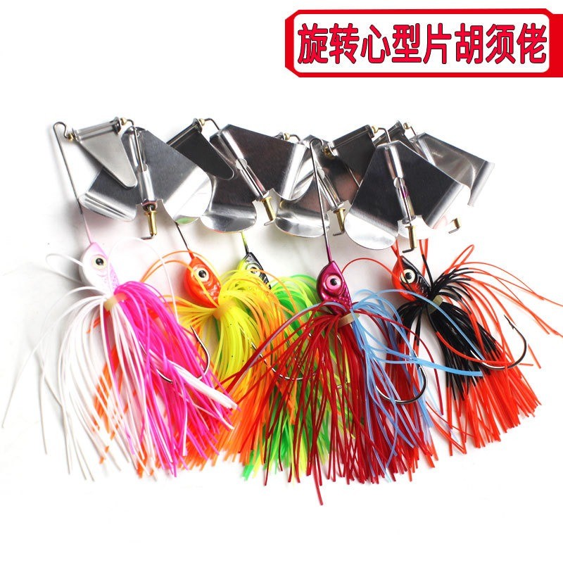 1 ชิ ้ นช ้ อนตกปลาล ่ อ Spinner Buzz 10cm/14.7g Sinking เหยื ่ อ Swimbait Bass Hard Jig Jigging