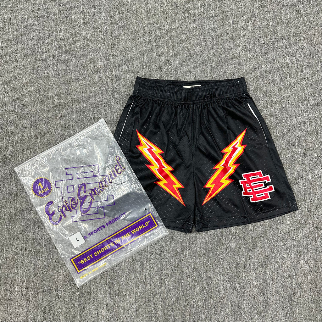 Eric Emanuel กางเกงขาสั้นสไตล์ย้อนยุค สำหรับสวมใส่ในวันพักผ่อน