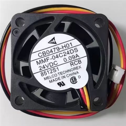 พัดลมใหม่เอี่ยม MR-J3 พัดลมไดรฟ์ CB0479-H01 MMF-04C24DS-RCB 24V 0.09A