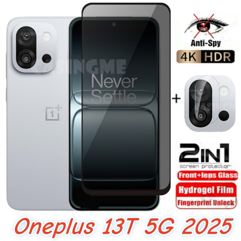 สําหรับOneplus 13T 5Gกระจกนิรภัยส่วนตัวAnti-Spyคลุมทั้งหมดป้องกันหน้าจอAnti Peekความเป็นส่วนตัวฟิล์ม