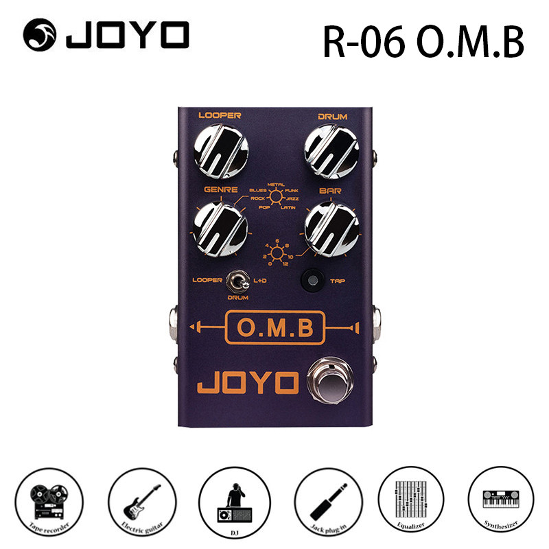 JOYO R-06 OMB Looper & Drum Machine Guitar Pedal R 06 OMB