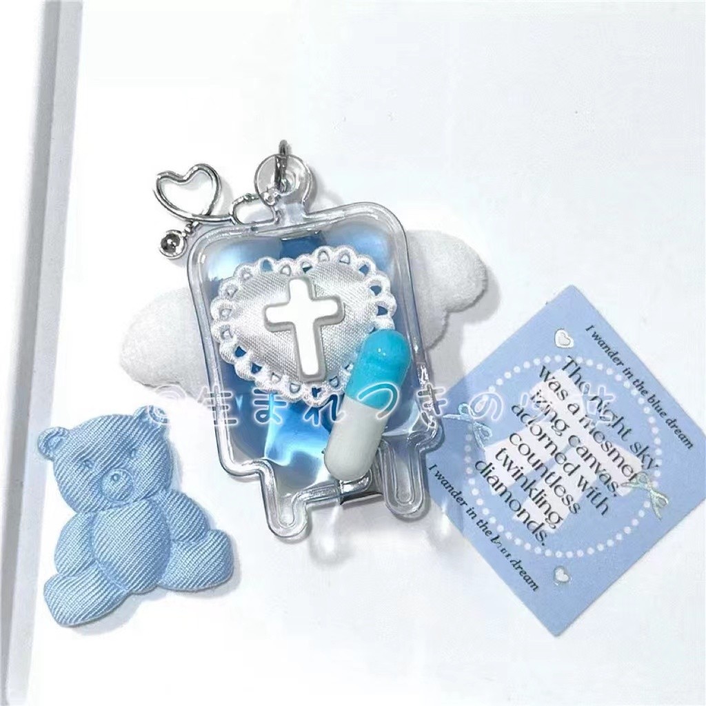 Angel Medical Wings[Earth Series Capsule White]Cute Heart4372Cross Flower Collection Subculture Spic