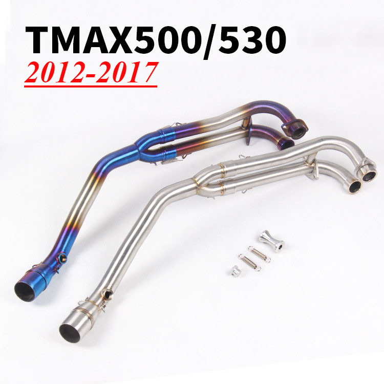 2"/51mm OD Header Pipe สําหรับ Yamaha Tmax500/530/560 2012-2017