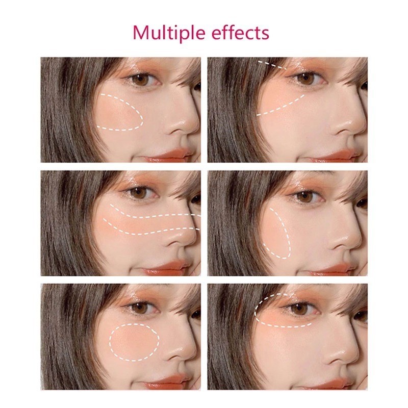 YTL บลัชออน กลิตเตอร์ โทนสีสวย เนื้อละเอียด สีชัดบางเบา กันน้ำ ติดทน - รูปที่ 7