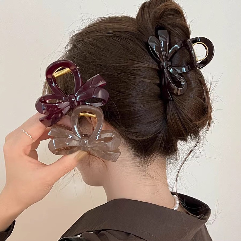 สวยงาม Bowknot Hairpin Grips กิ๊บติดผม Headwear คลิปอุปกรณ์เสริม