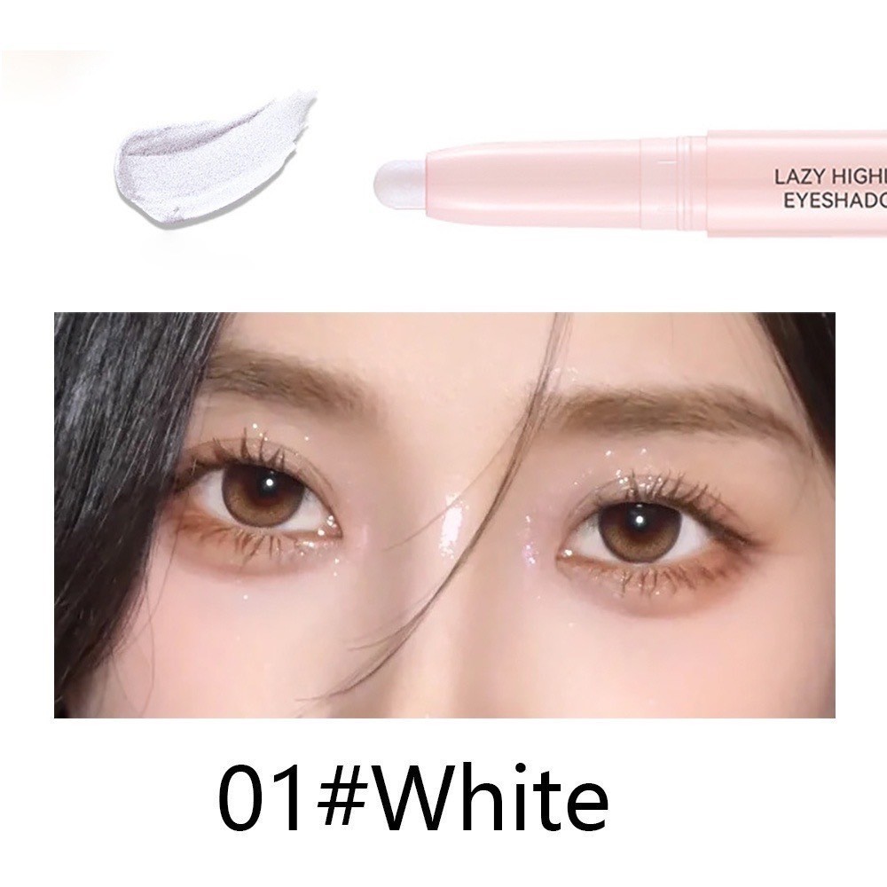 YTL ไฮไลท์กลิตเตอร์ เนื้อดี สีชัด ติดทน  M427 LAMEILA ดินสออายแชโดว์ทาตาแบบหมุน - รูปที่ 3